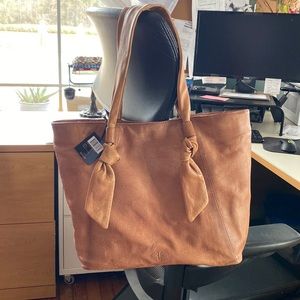 Frye knotted tote